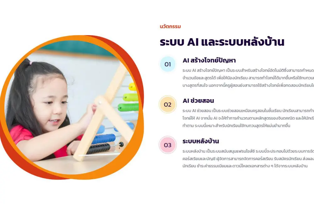 สถาบันจินตคณิตอาวบาคัส แจกลิขสิทธิ์แฟรนไชส์หลักสูตรฟิงเกอร์แมทฟรี 10 โรงเรียน